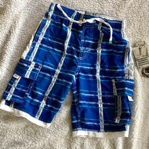 NWT B. Split Boys Board Shorts/Swim Trunks 12